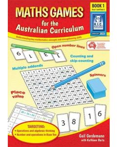 Maths Games for the Australian Curriculum Book 1 (Year 1-2)