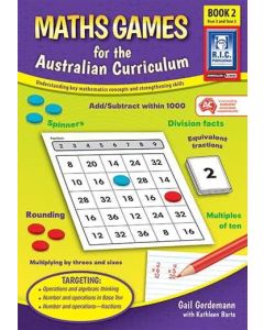 Maths Games for the Australian Curriculum Book 2 (Year 2-3)