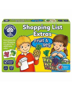 Orchard Toys Shopping List Extra Fruit & Veg (Ages 3 to 7)