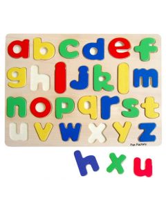 Raised Lower Case Alphabet Puzzle (Ages 3+)