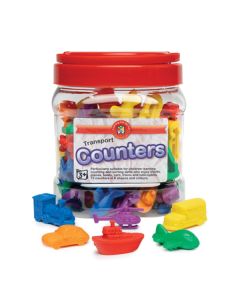 Transport Counters Jar of 72 LTC72 (Ages 3+)