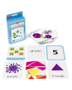 Colours, Shapes and Early Numbers Flash Cards (Ages 3+)
