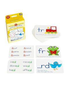 Blending Consonants & Digraphs Flash Cards (Ages 5+)