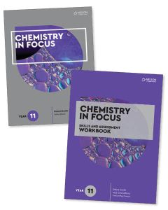 Chemistry in Focus Year 11 Student Book with Access Code and Skills & Assessment Workbook