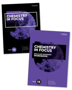 Chemistry in Focus Year 12 Student Book with 4 Access Codes and Skills & Assessment Workbook