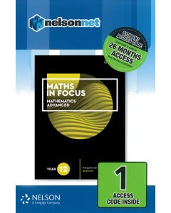 Maths in Focus Advanced Year 12 Digital (Code Emailed)
