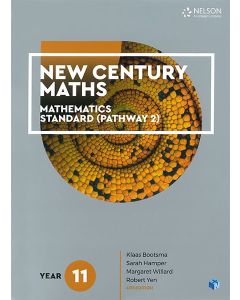 New Century Maths 11 Mathematics Standard (Pathway 2) Student Book with 4 Access Codes