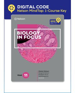 Biology in Focus Year 11 Nelson MindTap Digital (Code Emailed)