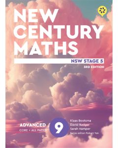 New Century Maths 9 Advanced 3e Student Book with Nelson MindTap