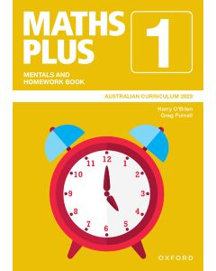 Maths Plus Australian Curriculum Mentals and Homework Book 1, 2023