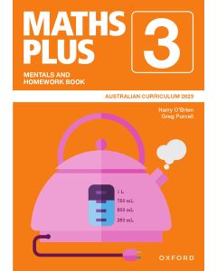 Maths Plus Australian Curriculum Mentals and Homework Book 3, 2023