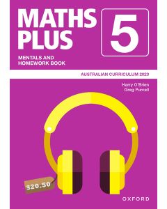 Maths Plus Australian Curriculum Mentals and Homework Book 5, 2023