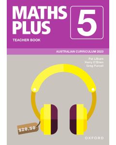 Maths Plus Australian Curriculum Teacher Book 5, 2023 (Available for Order)