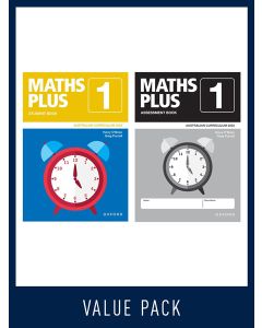 Maths Plus Australian Curriculum Student and Assessment Book 1, 2023