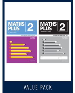 Maths Plus Australian Curriculum Student and Assessment Book 2, 2023