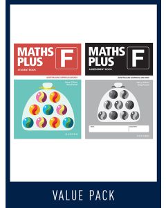 Maths Plus Australian Curriculum Student and Assessment Book F, 2023