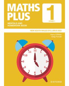 Maths Plus NSW Mentals and Homework Book Year 1, 2023 Syllabus