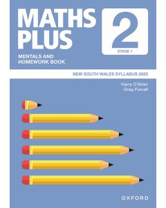 Maths Plus NSW Mentals and Homework Book Year 2, 2023 Syllabus