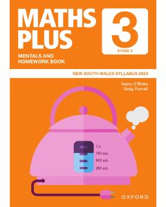 Maths Plus NSW Mentals and Homework Book Year 3, 2023 Syllabus