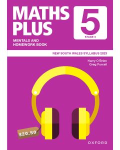 Maths Plus NSW Mentals and Homework Book Year 5, 2023 Syllabus