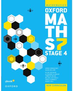 Oxford Maths 7 Stage 4 NSW Student Book + obook pro