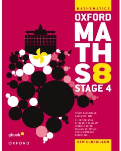 Oxford Maths 8 Stage 4 NSW Student Book + obook pro