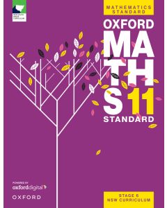 [Pre-order] Oxford Maths Standard Year 11 Stage 6 Student Book + 1yr Essential Access [Due Nov 2025]