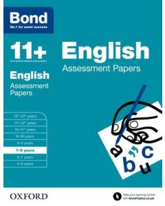 Bond 11+: English Assessment Papers for 7 to 8 years