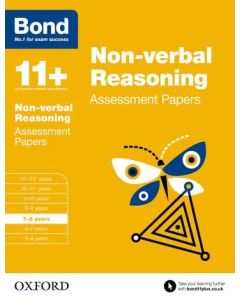 Bond 11+: Non-verbal Reasoning Assessment Papers for 7 to 8 years