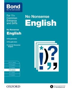 Bond: English: No Nonsense for 7 to 8 years