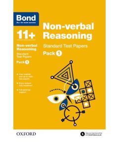 Bond 11+: Non-verbal Reasoning: Standard Test Papers Pack 1