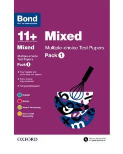 Bond 11+: Mixed: Multiple-choice Test Papers Pack 1