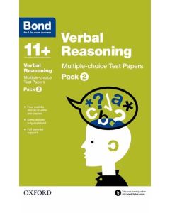 Bond 11+: Verbal Reasoning: Multiple-choice Test Papers Pack 2