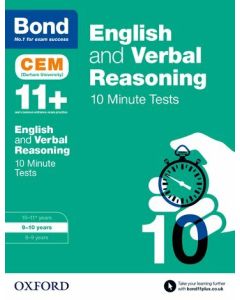 Bond 11+: English & Verbal Reasoning 10 Minute Tests 9-10 years