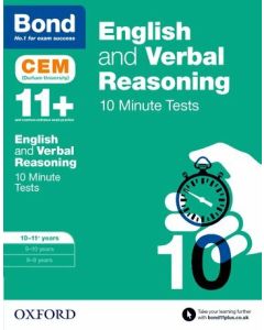 Bond 11+: English & Verbal Reasoning 10 Minute Tests 10-11 years