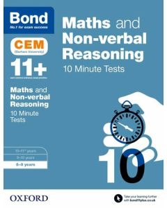 Bond 11+: Maths & Non-verbal Reasoning 10 Minute Tests 8-9 years