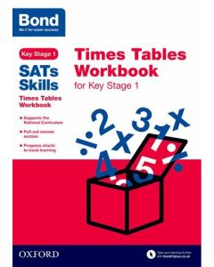 Bond SATs Skills: Times Tables for Key Stage 1 (Pack of 15)