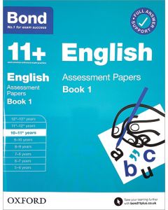 Bond 11+: English Assessment Papers for 10-11 yrs Book 1 (2020 Edition)