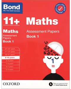 Bond 11+: Maths Assessment Papers for 9-10 yrs Book 1 (2020 Edition)