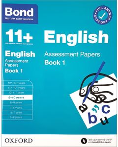 Bond 11+: English Assessment Papers for 9-10 yrs Book 1 (2020 Edition)