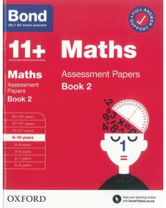 Bond 11+: Maths Assessment Papers for 9-10 yrs Book 2 (2020 Edition)