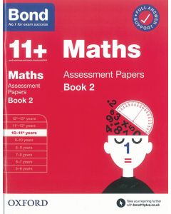 Bond 11+: Maths Assessment Papers for 10-11 yrs Book 2 (2020 Edition)