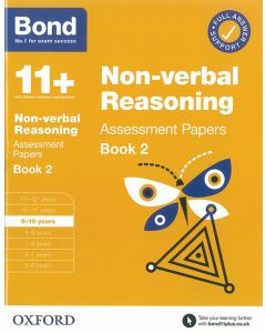 Bond 11+: Non-verbal Reasoning Assessment Papers for 9-10 yrs Book 2 (2020 Edition)