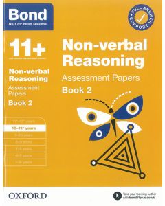Bond 11+: Non-verbal Reasoning Assessment Papers for 10-11 yrs Book 2 (2020 Edition)