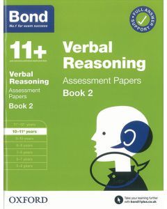 Bond 11+: Verbal Reasoning Assessment Papers for 10-11 yrs Book 2 (2020 Edition)