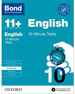 Bond 11+: English 10 Minute Tests for 9-10 yrs