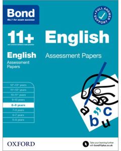Bond 11+: English Assessment Papers for 8-9 yrs