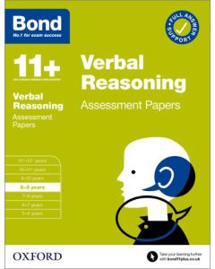 Bond 11+: Verbal Reasoning Assessment Papers for 8-9 yrs