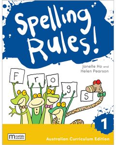 Spelling Rules! 1 Australian Curriculum, 3e