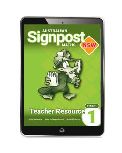 Australian Signpost Maths NSW Teacher Resource 1 4e, digital (Code Emailed)